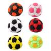 6 Pack Soft Fabric Soccer Style Balls for Beginners and Casual Play Freestyle Footbag Set for Indoor Outdoor Use