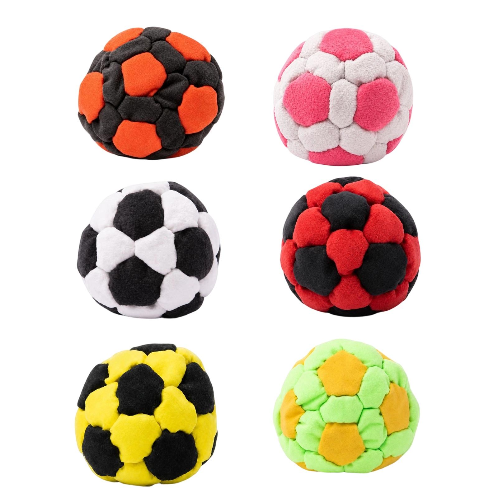 6 Pack Sack Kick Sack Ball Freestyle Sack Kick Sack Ball Beginner Friendly Sack Kick Sack Ball Toy Set Sack Kick Sack Ball for Outdoor Indoor Play