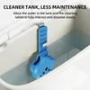 Toilet Tank Cleaning Tablet Holder Sturdy Adjustable Metal Hook Tool Free Install for Daily Bathroom Toilet Use