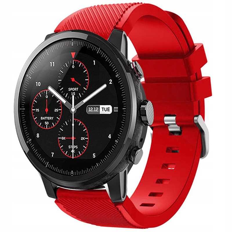 Sc Watchband 22Mm Red