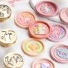 Scrapbooking Wax Seal Stamp Brass Head Stamps for Card/Envelope/Gift Signature