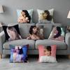 Singer Melaniee MMartinez Pillow Cover Soft Microfiber Pillowcase Home Sofa Decor Surprise Decorative Printed