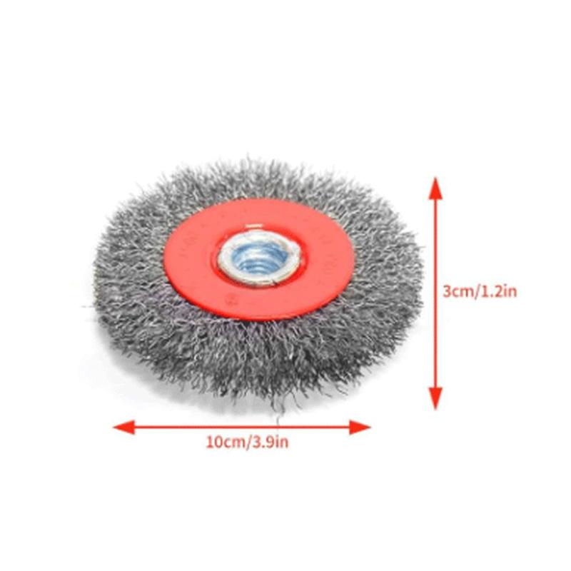 75/100Mm M14 Steel Wire Cup Brush Powerful Paint Removal Rotary Tool Twisted Steel Wire Wheel Abrasive For Angle Grinder Debu