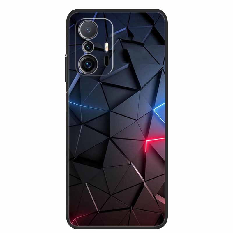 For Xiaomi 11T Pro Case Animals Protective Soft Silicone Cover Phone Cases for Xiaomi Mi 11T Pro 5G Shockproof Mi11T Wolf Coque