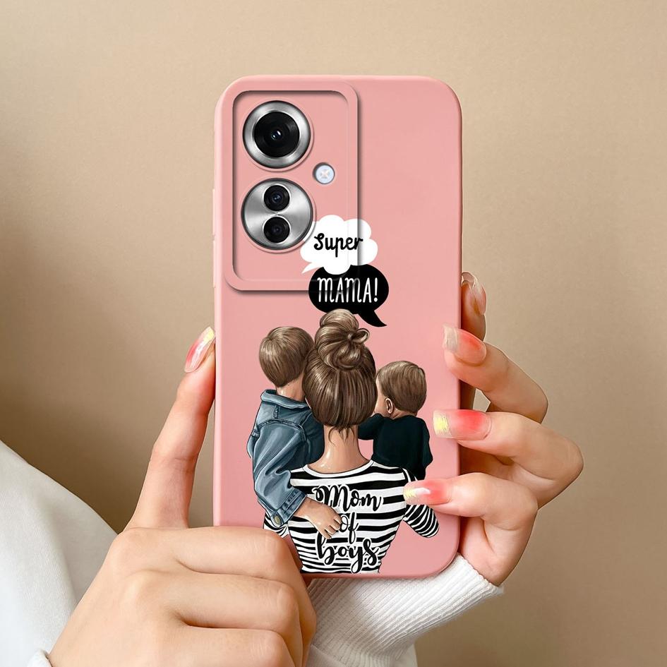 For OPPO Realme 12 Lite C65 Reno11 Pro A60 A59 Cases Back Covers Fashion Girls Boys Liquid Soft Silicone Camera Protection Phone Bags Housing For OPPO