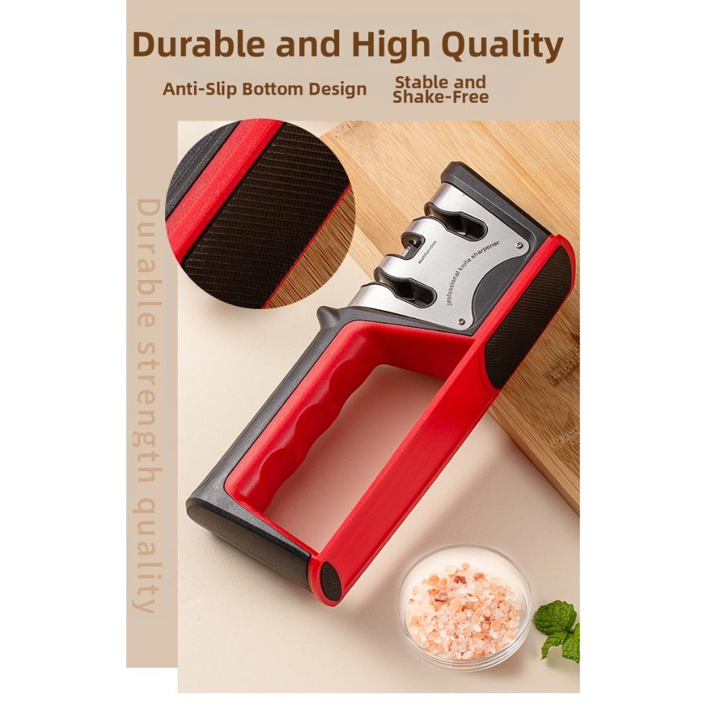 Handheld Sharpener For Kitchen Supplies Compact Cordless Sharpener For Straight And Serrated Blades, For Home Cooking