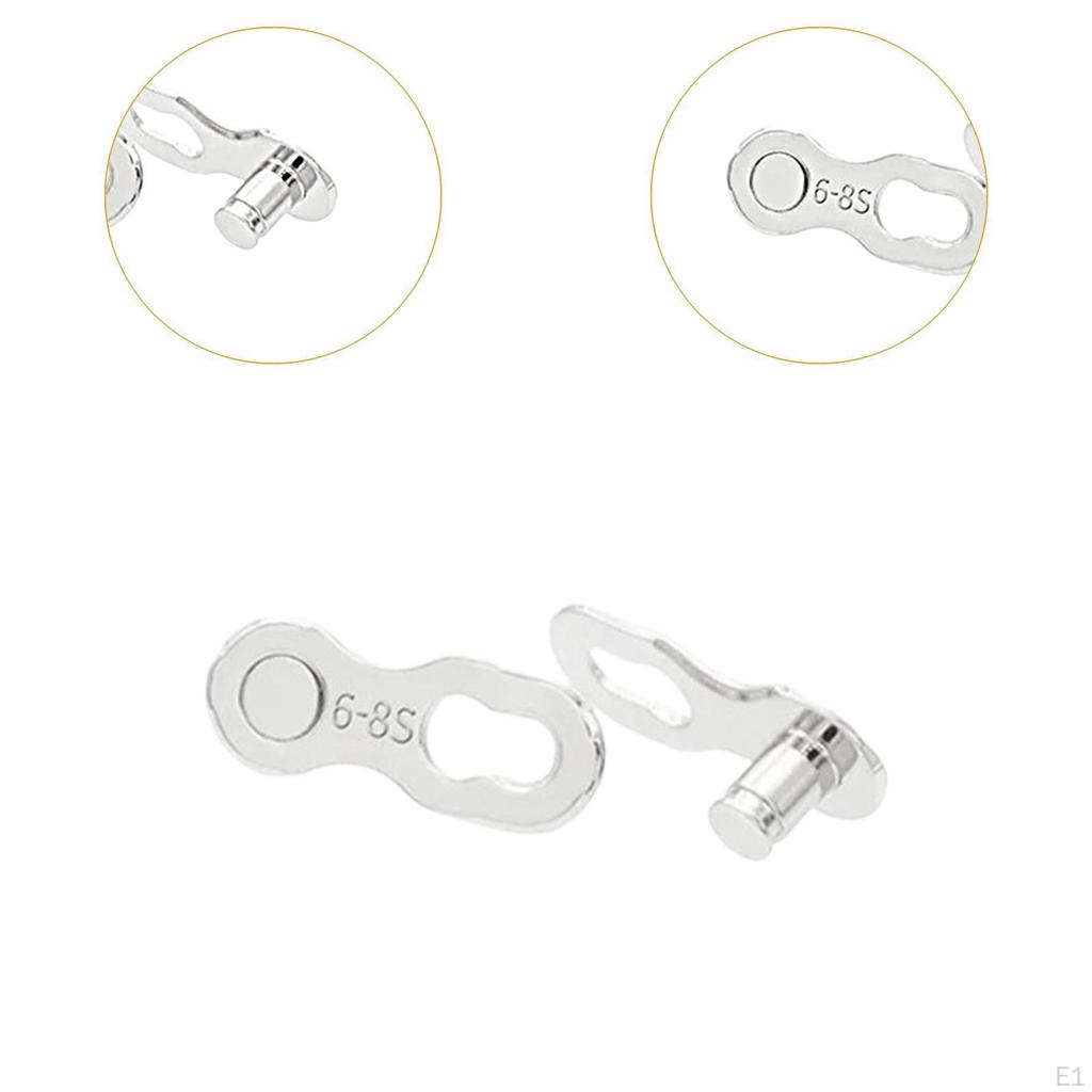 5 Pair Bike Chain Link Connector Accessories Professional Durability Easy to Install Premium