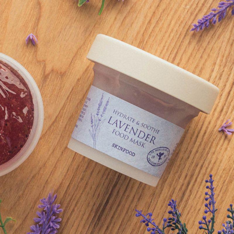 SKINFOOD [Moisturizing Wash-Off Pack] Lavender Food Mask 120g single type