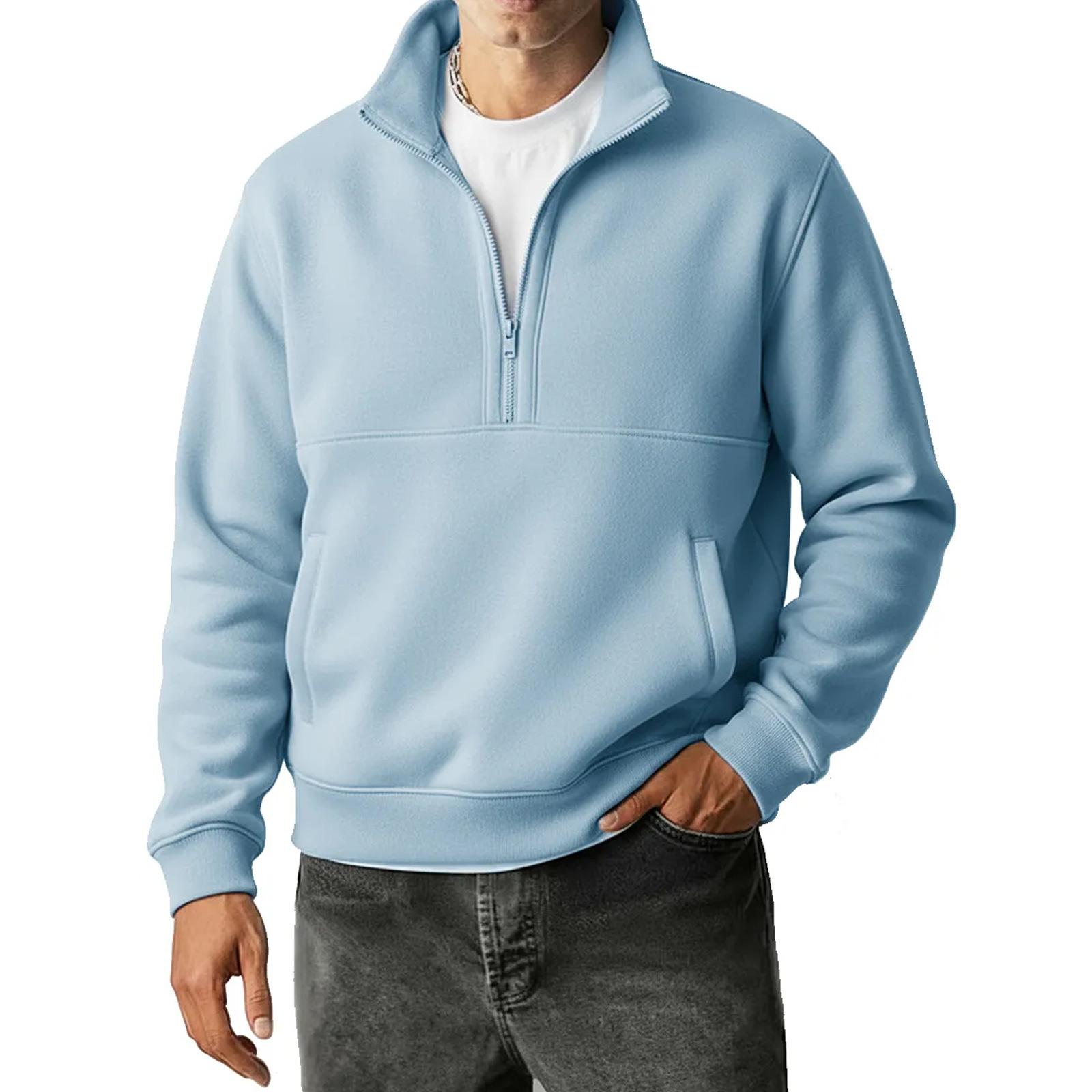 

Мужская повседневная толстовка на молнии S