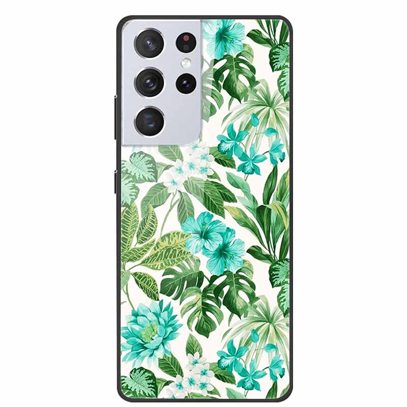For Samsung Galaxy S25 Ultra Tempered Glass Case Back Cover Hard Phone Cases for SamsungS25 ULTRA 5G SM-S938B Protective Capa