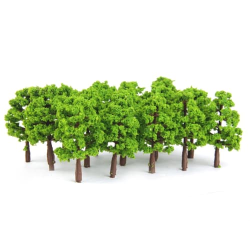 [Generic] 20 Model Trees for Railway Models, Dioramas, and Miniature Gardens