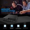 PS4 Pro Cooler, Play Station 4 Pro Cooling Fan USB External 5-Fans Super Turbo Temperature Cooling Fan for PS4 Pro Console
