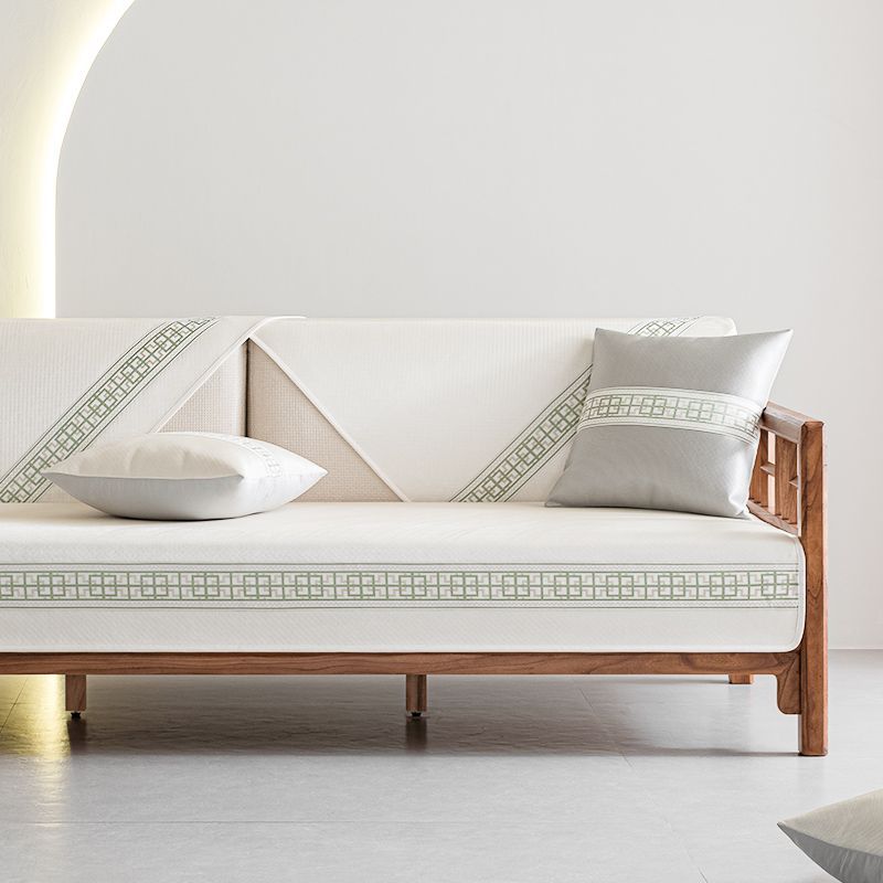 

Ice Silk Sofa Cushion Summer Summer Washing Anti-Skid Technology Cooling Ice Cushion New Chinese Cushion Sofa Mat Cushion 70*70cm