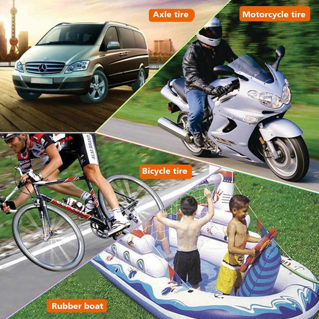 Wiederaufladbarer Auto-Luftkompressor, kabellose aufblasbare Pumpe, tragbare Luftpumpe, Auto-Reifenfüller, digital, für Fahrradbälle