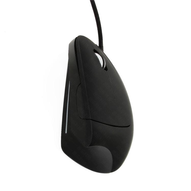 Ergonomic Vertical USB Wired Mouse - Creative Office Design, Hot Selling