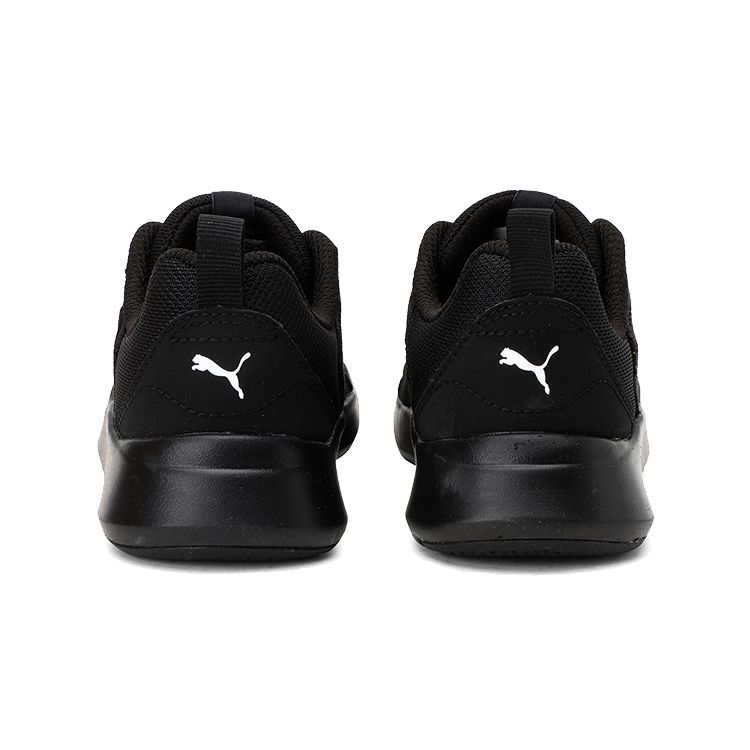 Puma Wired Little Kid Triple Black Kids Sneakers 366903-01