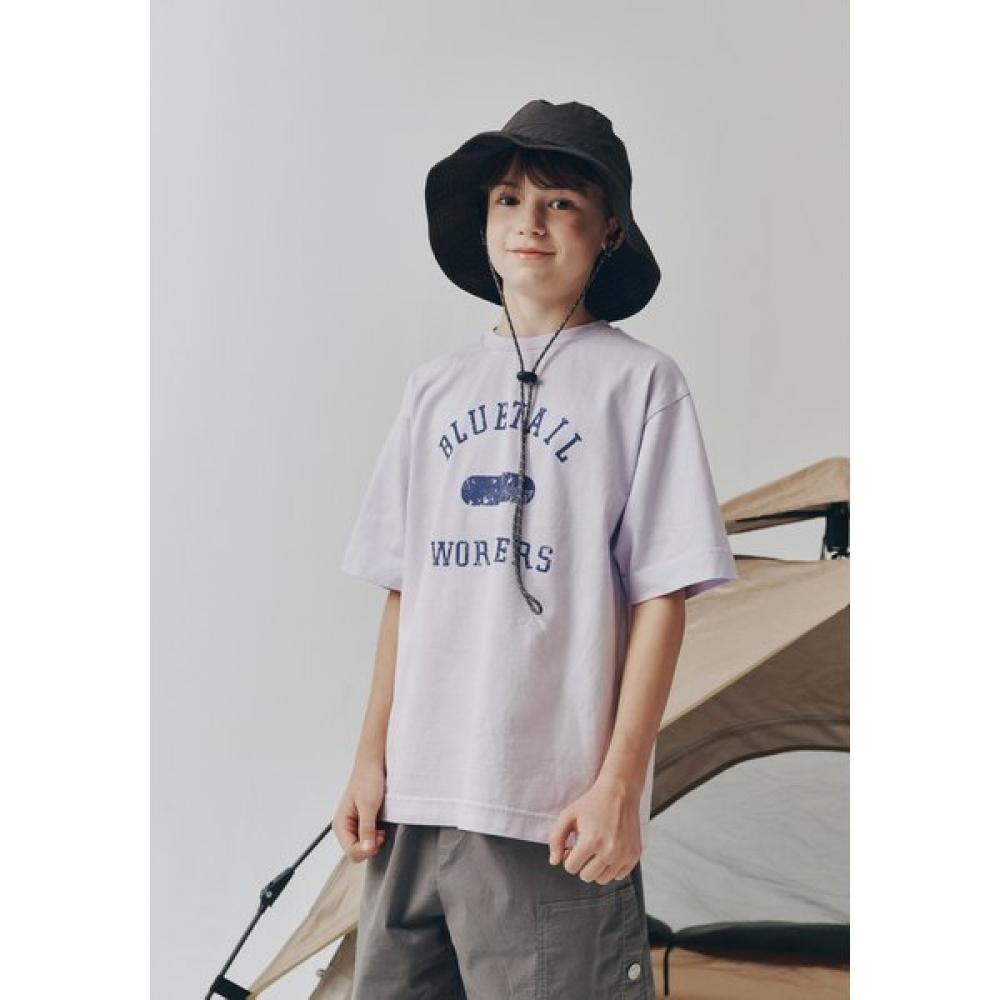 BlueTail VioleT GradienT Wash ShorT Sleeve T shirT azb1Ts06vi