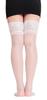 Clearstone My Luxury Cosplay Halloween Knee High Socks See Through White Women's