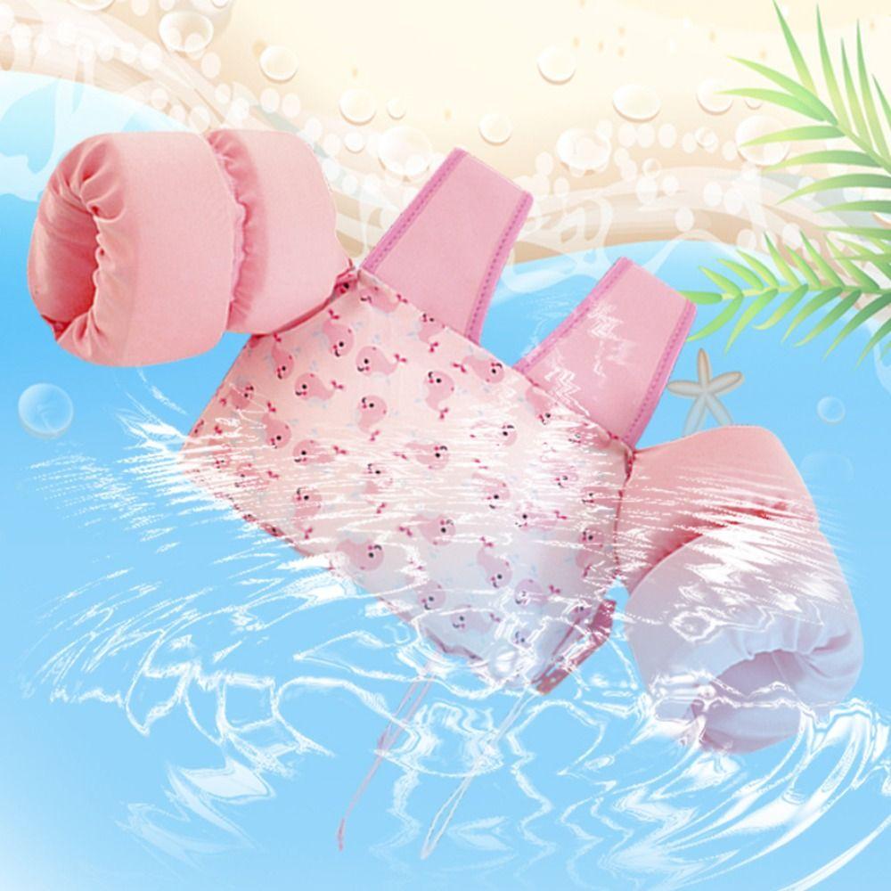 Anti Drowning Children Swimming Arm Rings 1-2/3-7 Year Old Life Jacket Swimming Buoyancy Vest  Pool