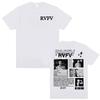 Rapper RVFV Eltiburón Tour 2024 Cover T Shirts Fashion Casual O-Neck Short Sleeve T-shirt Men Women Oversized T Shirt Streetwear