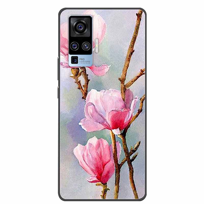 Für Vivo X50 Pro Hülle Cartoon TPU Weiches Silikon Handyhüllen für Vivo X50 Pro Plus Pro+ Abdeckung für Vivo X50 5G V2001A Süße Coque