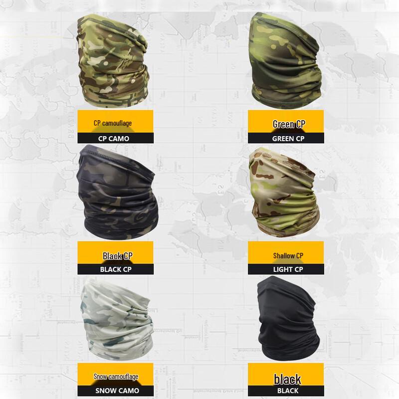 WEZHO Outdoor Cooling Ice Silk Face Mask and Neck Gaiter