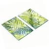 Decorative Glass Chopping and Serving Boards Fern Pattern 2x40x52 Cm