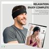Kabellose Bluetooth-Musik-Augenmaske, Sport-Stirnband, geräuschdämpfende Kopfhörer, Telefonieren, Laufen, Yoga, Musik-Kopfhörer, kabelloser Schlaf-Kopfhörer