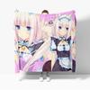 Anime Nekoparas Flanne Blanket Soft comforter sets throw for Couch Warm Flannel Blankets Bedroom Kawaii Cute