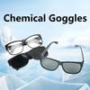 2pcs Welding Protective Goggles Chemical Goggles Black-framed Glasses Safety Protection Glasses Anti Welding Glasses Accessories