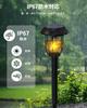 Solar Outdoor Set of Ornamental Motion Garden Warm Automatic IP67 Zero Electricity 3 Intelligent Disaster Outdoor Front Parking Flower Pendant Easy