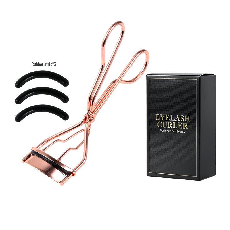 Stainless Steel Wide-Angle Eyelash Curler for Natural Curl - Beginner's Portable Hot Seller