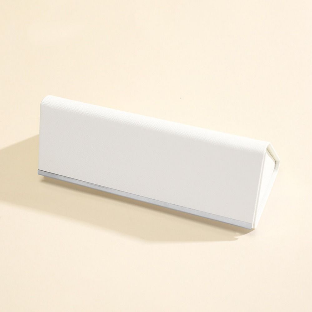 Magnetic Buckle Folded Eyeglasses Sleeve Large Capacity Sunglasses Storage Box  Glasses Accessories
