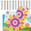 5/8/13pcs Cartoon Painting & Acrylic Crystal Colored Diamond Stickers Handmade DIY Art Birthday Gift Entertainment Supplies XJM