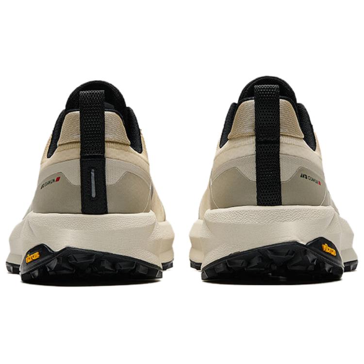 Anta Champion Path Comfortable Versatile Durable Non-Slip Low-Top Outdoor Functional Shoes Men Shoes Light-Brown-Yellow 112526605A-2