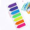 7 Packs 1400 Sheets Transparent Sticky Notes Self-Adhesive  Annotation Books Bookmarks Memo Pad Index Tabs Stationery