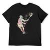 Girl Lacrosse Player Watercolor Silhouette Sport Gift T-Shirt Vintage Clothes Anime Shirt Luxury Man Slim Fit T Shirts for Men