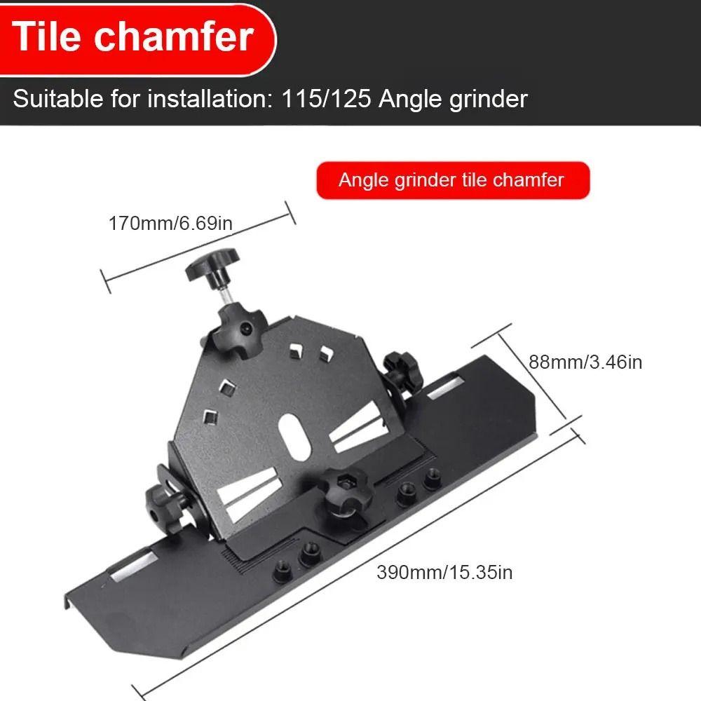 Tile Chamferer Tiling 45 Degree Angle Cutting Tool Ceramic Tile Cutter Seat Chamfer  Corner Cutting