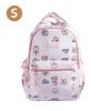 Cartoon Printed Capibala Backpack Cute Capybara Large-capacity Lightweight Burden-reduction Student Schoolbag Storage Bag