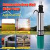 320W Professional Submersible Solar Water Pump Deep Well Irrigation Garden Home Agricultural 44x7cm