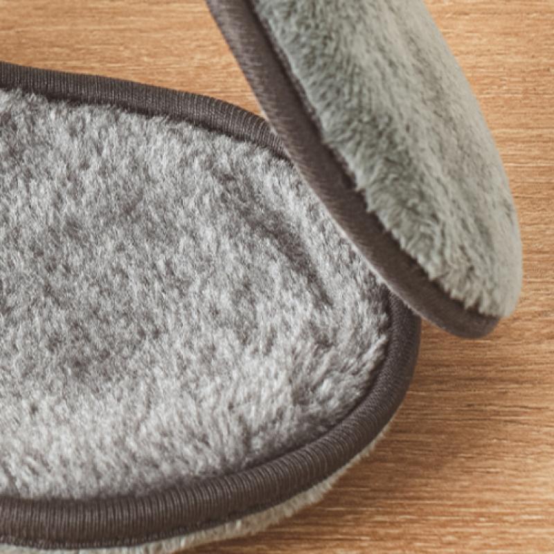 Daiso Jednobarevné náušníky Šedé