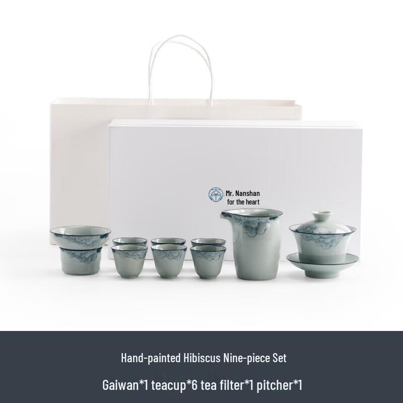 Nanshan Mr. Chinese Hand-painted Ceramic Tea Set