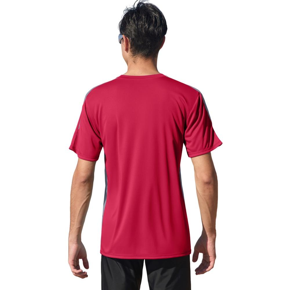 CHARMLEAKS Mens Rash Guards Short Sleeve Quick Drying Rash Vest UPF 50+ Breathable Stretchy T-Shirt