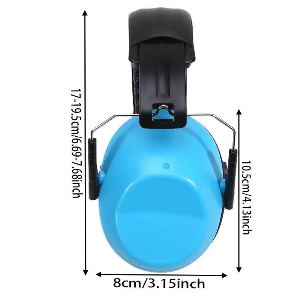 Adjustable Ear Protector Head Mounted Ear Defenders Anti-Noise Earmuffs  Kids Protection