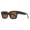 Messy Weekend Nolan Brown Tortoise Unisex Sunglasses