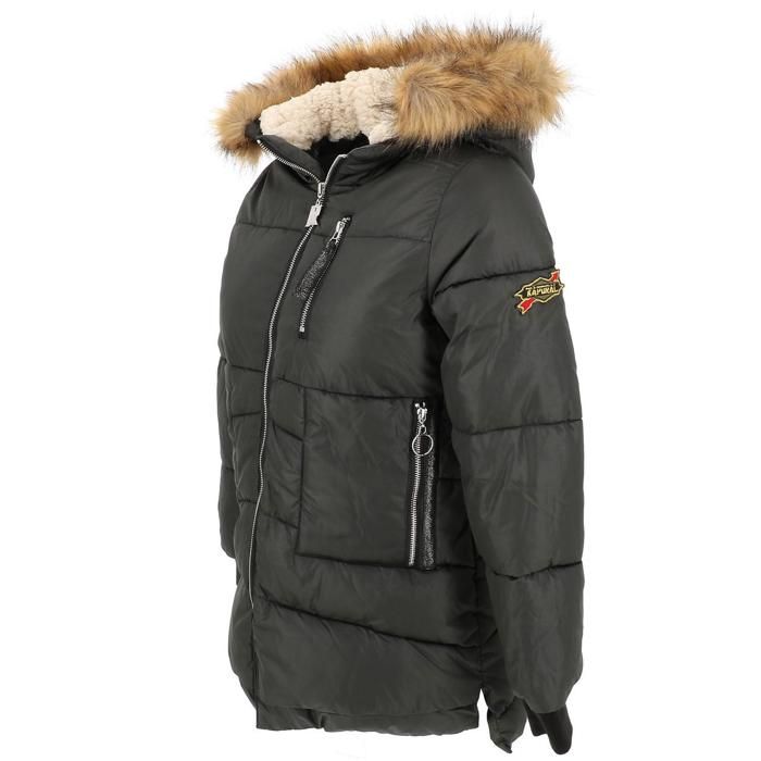 Mädchenmantel - Kaporal - TOD Schwarz - Größe 10 Jahre - Für Erwachsene geeignet - Geschlecht Mädchen