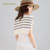 Mucmukn Girls' Wool Blend Striped Knitted Cardigan Shawl
