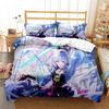 Genshin Impact Animation Cartoon Soft And Comfortable Customizable Comforter Bedding Sets Bedding Set Luxury Quilt Cover
