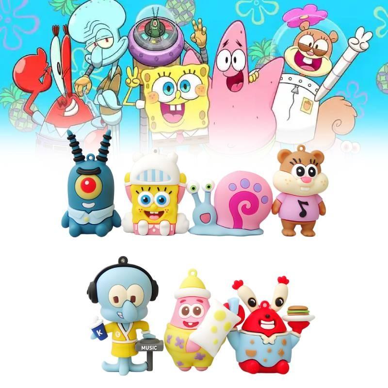 Patrick Spongebob Squarepants Star Plankton Action Figure Model Gift Decorations