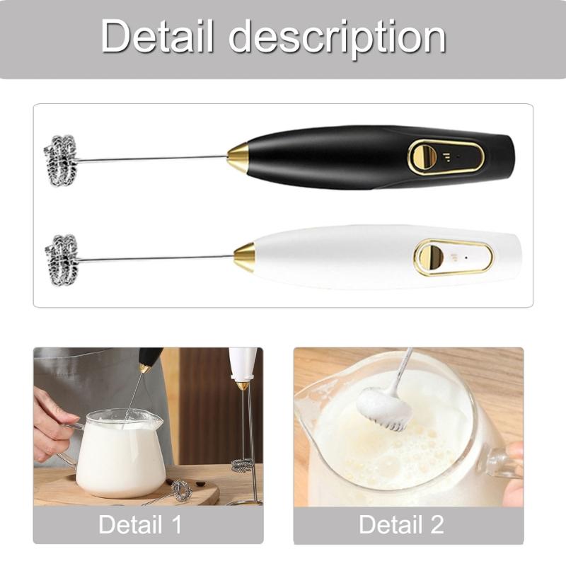 Electric Milk Frother Convenient Mixing Tool Electric Dough Stirrer Electric Blenders Suitable for Whisking Beating